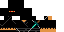Minecraft skin texture, 64x32 legacy pixels