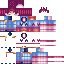 Minecraft skin texture, 64x64 pixels