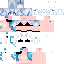 Minecraft skin texture, 64x64 pixels