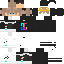 Minecraft skin texture, 64x64 pixels