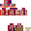 Minecraft skin texture, 64x64 pixels