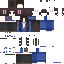 Minecraft skin texture, 64x64 pixels