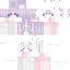 Minecraft skin texture, 64x64 pixels