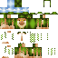 Minecraft skin texture, 64x64 pixels