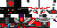 Minecraft skin texture, 64x32 legacy pixels