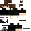 Minecraft skin texture, 64x64 pixels