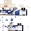 Minecraft skin texture, 64x64 pixels