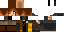 Minecraft skin texture, 64x32 legacy pixels