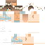 Minecraft skin texture, 64x64 pixels