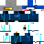 Minecraft skin texture, 64x64 pixels