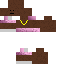 Minecraft skin texture, 64x64 pixels