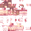Minecraft skin texture, 64x64 pixels