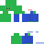 Minecraft skin texture, 64x64 pixels