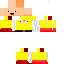 Minecraft skin texture, 64x64 pixels