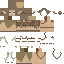Minecraft skin texture, 64x64 pixels