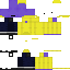 Minecraft skin texture, 64x64 pixels