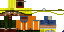 Minecraft skin texture, 64x32 legacy pixels
