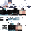 Minecraft skin texture, 64x64 pixels