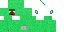 Minecraft skin texture, 64x32 legacy pixels