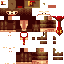 Minecraft skin texture, 64x64 pixels