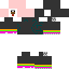 Minecraft skin texture, 64x64 pixels