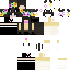 Minecraft skin texture, 64x64 pixels