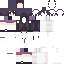 Purple Minecraft skin texture, 64x64 pixels