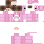 Minecraft skin texture, 64x64 pixels