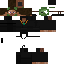 Minecraft skin texture, 64x64 pixels