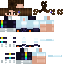 Minecraft skin texture, 64x64 pixels