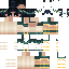 Minecraft skin texture, 64x64 pixels