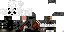 Minecraft skin texture, 64x32 legacy pixels
