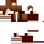 Minecraft skin texture, 64x64 pixels