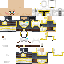Minecraft skin texture, 64x64 pixels