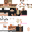 Minecraft skin texture, 64x64 pixels