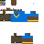 Minecraft skin texture, 64x64 pixels