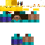 Minecraft skin texture, 64x64 pixels