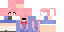Minecraft skin texture, 64x32 legacy pixels