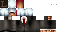 Minecraft skin texture, 64x32 legacy pixels