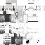 Minecraft skin texture, 64x64 pixels