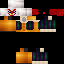 Minecraft skin texture, 64x64 pixels