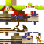 Minecraft skin texture, 64x64 pixels