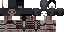 Minecraft skin texture, 64x32 legacy pixels