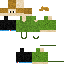 Minecraft skin texture, 64x64 pixels