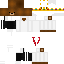 Minecraft skin texture, 64x64 pixels