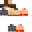 Minecraft skin texture, 64x64 pixels
