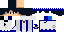 Minecraft skin texture, 64x32 legacy pixels