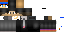 Minecraft skin texture, 64x32 legacy pixels