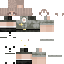 Minecraft skin texture, 64x64 pixels