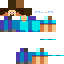 Minecraft skin texture, 64x64 pixels